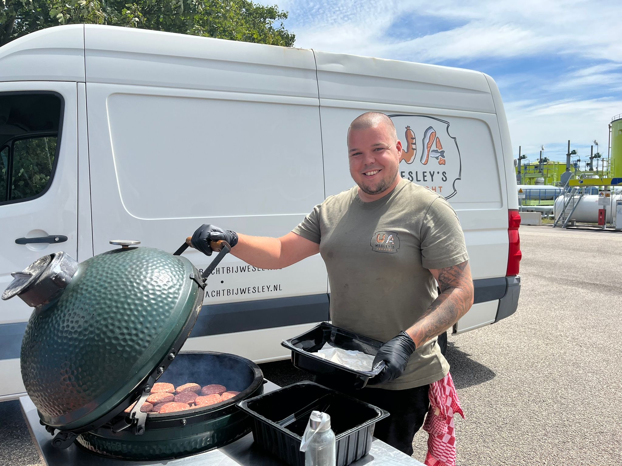 BBQ op locatie